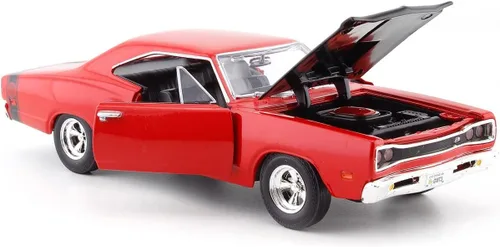 Miniatura 4 de MOTOR MAX 1:24 W/B AMERICAN CLASSICS 1969 DODGE CORONET SUPER ABEJA