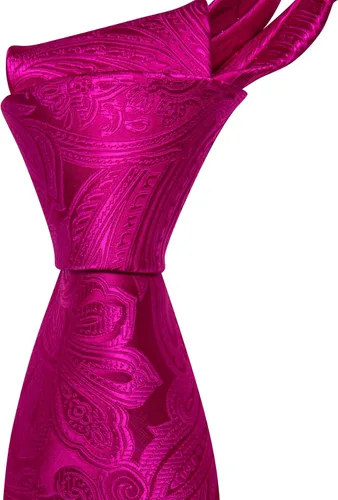 Miniatura 144 de Barry.Wang - Juego de corbata de seda para hombre, diseño de cachemira, pañuelo y gemelos de bolsillo