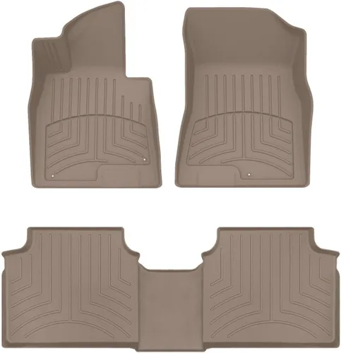 Miniatura 11 de WeatherTech FloorLiner HP Alfombrillas de suelo personalizadas para Hyundai Sonata, K5-1ª y 2ª fila (441598-1-2IM), negro