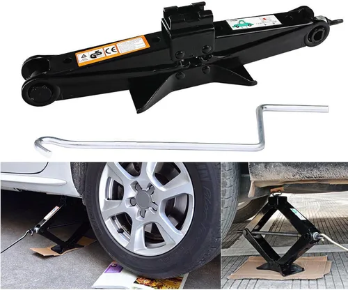 Miniatura 5 de 1 paquete de gato de tijera para coche para Honda Civic/Accord/CR-V/Element/Odyssey/Pilot, 2 toneladas, 4409 libras de capacidad, gato de tijera