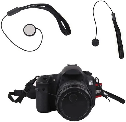 Miniatura 7 de VizGiz Paquete de 5 correas para lente de cámara, cordón antipérdida, autoadhesivas, para canon, Sony, Nikon, Sigma, Tamron, lentes de cámara réflex