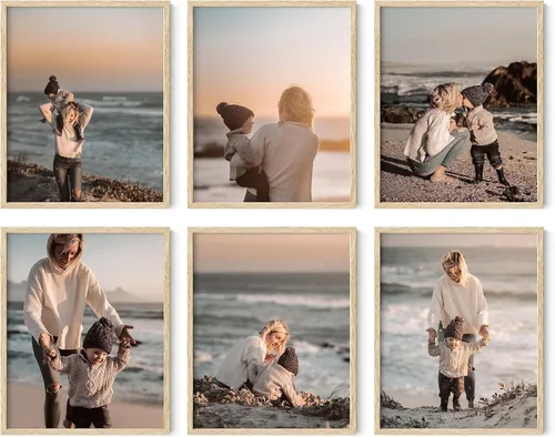 Miniatura 7 de HAUS AND HUES Crea tu propio arte de pared personalizado para galería, imprime imágenes desde tu teléfono y carga tus imágenes para regalos de fotos