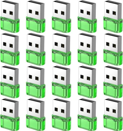 Miniatura 13 de Adaptador USB-A a USB-C paquete de 5 unidades, convertidor cargador USBC hembra a A macho, convertidor USB a USBC para iPhone 15 Plus Pro Max/Apple