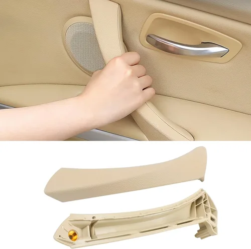 Miniatura 11 de TTCR-II Compatible con cubierta de manija de puerta BMW Serie 3 2006-2012, parte mitad 1 pieza para E90 E91 Manija de tirador de puerta de reemplazo