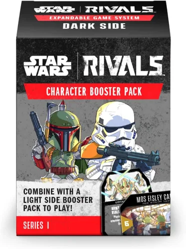Funko Star Wars Rivals - Sistema de juego expandible para 2 jugadores a partir de 7 años - Paquete de personajes del lado oscuro - Serie 1
