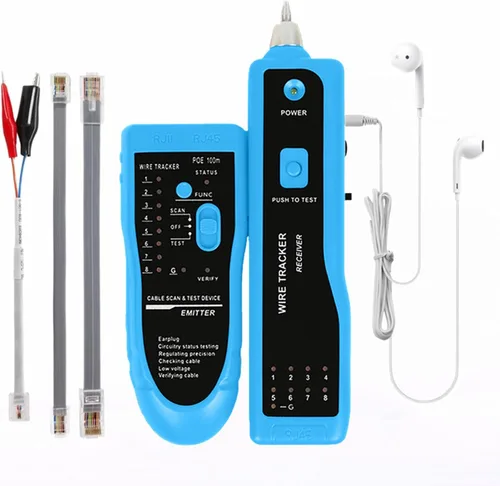 Miniatura 5 de Gaobige Kit de herramientas de red, Cat6 Cat5e Cat5 Herramienta de prensado RJ45 Kit de herramientas de crimpado, Pass Through rj45 Crimper, Wire