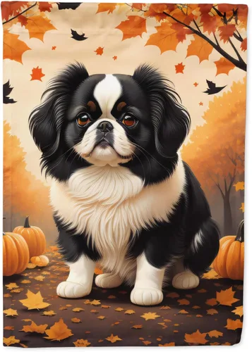 Miniatura 11 de Caroline's Treasures DAC1001GF Affenpinscher - Bandera decorativa para jardín de otoño, decoración para patio exterior, patio, parterres