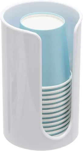 Miniatura 9 de Dispensador de tazas de baño LoveBB, soporte para tazas de papel desechables pequeñas de 3 oz-5 oz para enjuague/enjuague bucal en tocadores
