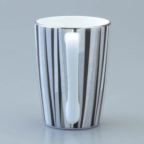 Miniatura 3 de Narumi 50994-2731 Shagreen, 12.8 fl oz (380 cc), negro, patrón moderno y simple, regalo del día del padre, caja de regalo incluida
