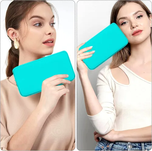 Miniatura 6 de XSUIOY Bolsa de maquillaje de viaje para bolso, bonita bolsa de maquillaje preparada para cosméticos, bolsa organizadora para mujeres, bolsa