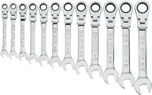 DEWALT Juego de llaves de trinquete, MM, flexible, 12 piezas (12 piezas)