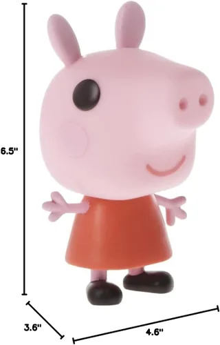 Miniatura 2 de Funko Animación POP: Peppa Pig- Peppa Pig, Multicolor, Estándar