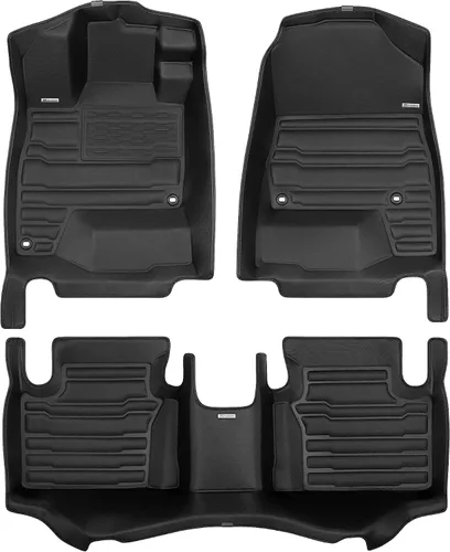 TuxMat - Para los modelos Honda Clarity 2018-2021 - Alfombrillas personalizadas para automóvil - Cobertura máxima, todo tipo de clima, medición