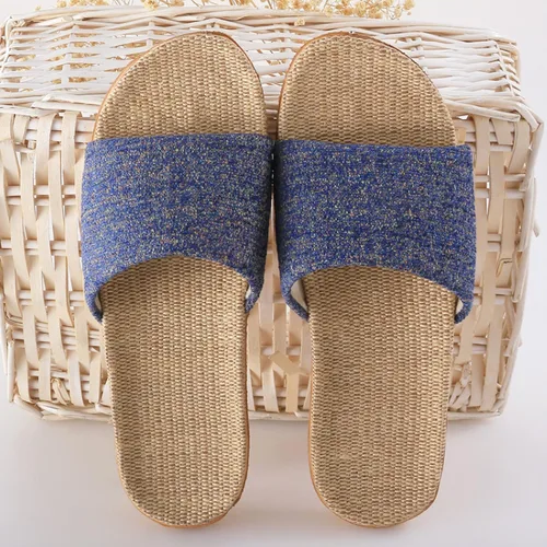 Miniatura 4 de WALLDOR Promociona las pantuflas de circulación sanguínea, sandalias de reflexología saludable, pantuflas de interior para parejas en casa, Beige