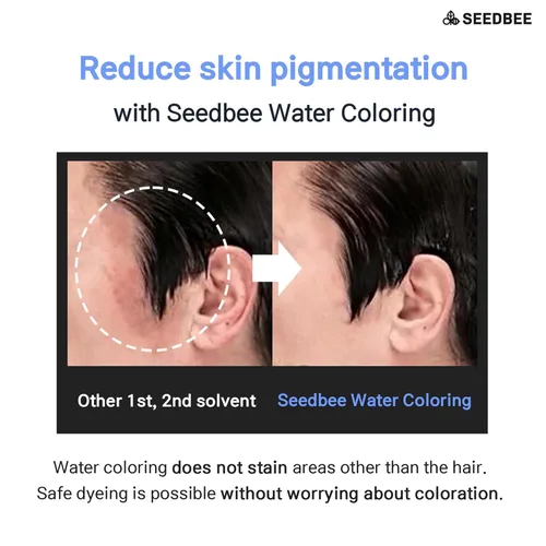 Miniatura 6 de Tinte en polvo para el cabello mezcla solo con agua, (sin peróxido de hidrógeno ni revelador), 32 ingredientes herbales para un cabello sano