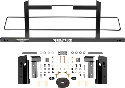 Miniatura 22 de RealTruck Backrack Bastidor Original + Kit de Herramientas para uso con Cama Estándar, Combo Negro, Sin Taladro 15004 & 30123 Compatible