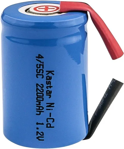 Kastar Paquete de 1 batería NiCD 4/5 Sub-C con pestañas 1.2V 2200mAh repuesto para Remington 2B3 3BF1C 8BS3-1C 9BF21C MK1V PM 950 SM400 XLR 900 XLR