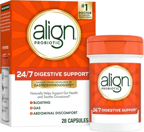Align Probióticos, apoyo digestivo 24/7*§, probióticos para mujeres y hombres, probióticos para la salud digestiva, cápsulas probióticas para