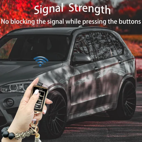 Miniatura 4 de Funda para llavero Jeep, se adapta a accesorios para llavero Grand Cherokee L Wagoneer L Wagoneer L 2025 2024 2023 2022