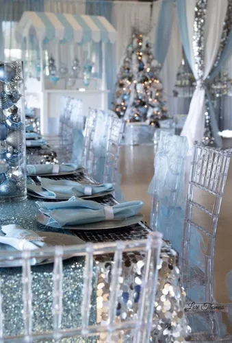 Miniatura 2 de Camino de mesa con lentejuelas turquesas, 12 x 108 pulgadas con brillantina, regalo para empaquetado de mesa para fiesta, boda, despedida