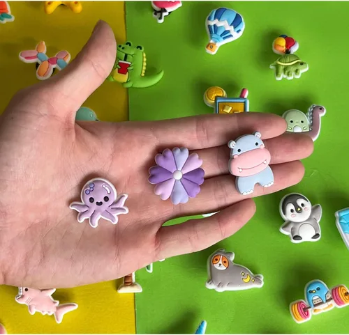Miniatura 4 de Lindos dijes Kawaii para zapatos deportivos, 30 100 unidades, para adolescentes, niñas, niños, decoración de fiesta, regalos, accesorios