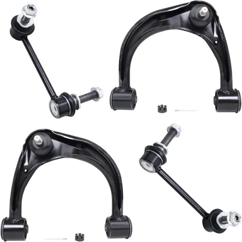 Miniatura 26 de Detroit Axle - Kit de 4 brazos de control delanteros para Ford Mustang 05-10, 2 brazos de control inferiores, 2 puntales 2005 2006 2007 2008 2009