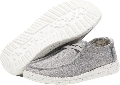 Miniatura 3 de Hey Dude Wendy Chambray - Zapatos para mujer, mocasines con cordones para mujer, cómodos y ligeros