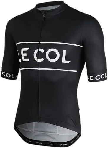 LE COL Camiseta deportiva para hombre con logotipo Camiseta de ciclismo de manga corta Transpirable Camiseta de ciclismo de secado rápido XS -