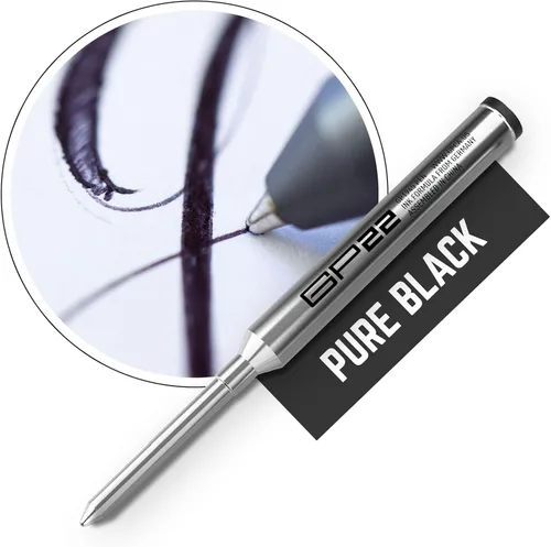Miniatura 8 de GPCA GP 1945 - Recambio de tinta de gel para bolígrafo GP22, recambios de tinta alemana de escritura suave para bolígrafos Bolt Action, flujo