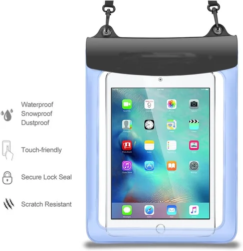 Miniatura 2 de Funda impermeable universal para tableta de 9.7 a 11 pulgadas, bolsa seca para iPad 10.2 10.9, iPad Air 10.9, iPad Pro 11, Samsung Galaxy Microsoft