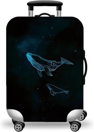 Miniatura 15 de WUJIAONIAO Funda para Equipaje de Viaje Funda para Maleta Equipaje Protector 18-32 Pulgadas, Moda