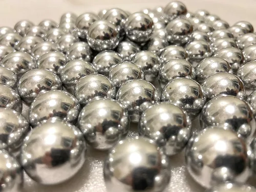 Miniatura 3 de Alien Play 100 Bolas de Aluminio Cal .43 para Autodefensa y Práctica de Tiro, Proyectiles de Munición Sólidos Duros Calibre .43 Compatibles con T4E