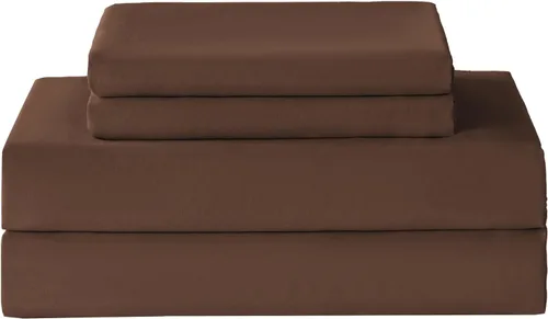 Miniatura 46 de Yibeizi Juego de sábanas beige tamaño Queen, estilo hotel de lujo, juego de sábanas bajeras de bolsillo extra profundo, sábanas de microfibra
