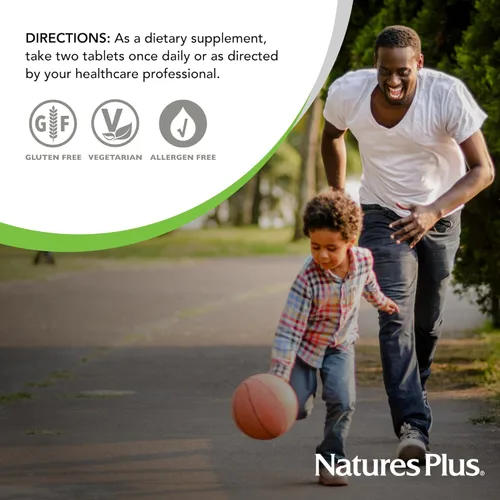 Miniatura 6 de NaturesPlus Quercetina Plus con vitamina C y bromelina - 60 tabletas vegetarianas - Suplemento de alivio de alergias - Apoyo inmunológico