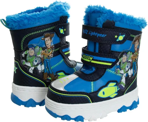 Miniatura 4 de Disney Mickey Mouse Toy Story Cars - Botas de nieve resistentes al agua para niños (niños pequeños)