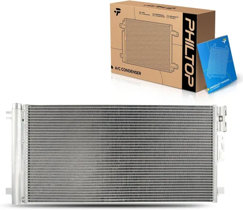Miniatura 23 de PHILTOP Condensador de aire acondicionado para Ford Explorer 2002-2005, Mercury Mountaineer 2002-2005, Reemplazar # 3056, 1L2Z17912AA, 6L2Z19712AA