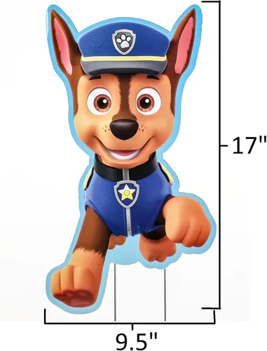 Miniatura 2 de Señales de patio de Paw Patrol con estacas de metal, personajes de 17 pulgadas