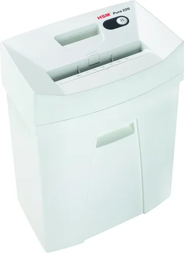 Miniatura 6 de HSM Trituradora de corte cruzado Pure 220c; tritura hasta 8 hojas; capacidad de 5.3 galones HSM2323