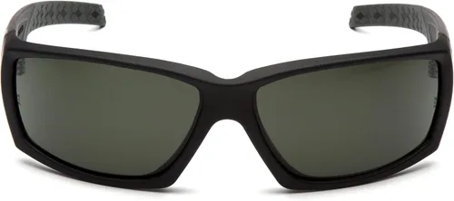 Miniatura 2 de Venture Gear Overwatch - Gafas de sol de seguridad para disparos, lente antivaho gris bosque Negro/Verde Humo