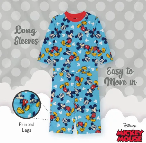 Miniatura 5 de Disney Princess para niños Colección Pixar Conjunto de pijama de 5 piezas de Mickey Mouse