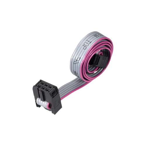 uxcell Longitud plana de la echada los 11.8 in de la echada los 11.8 in del conector 6Pins 8.3 ft m del conector FC/FC del alambre de IDC
