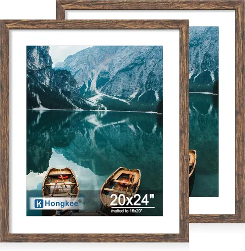 Miniatura 177 de Hongkee - Juego de 2 marcos de fotos, HK042515-MD5.5X8.5-BK(2PK)