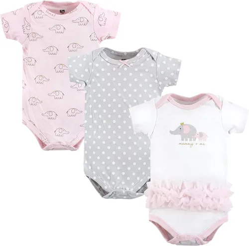Miniatura 175 de Hudson Baby baby-girls Cotton Bodysuits 3-pack