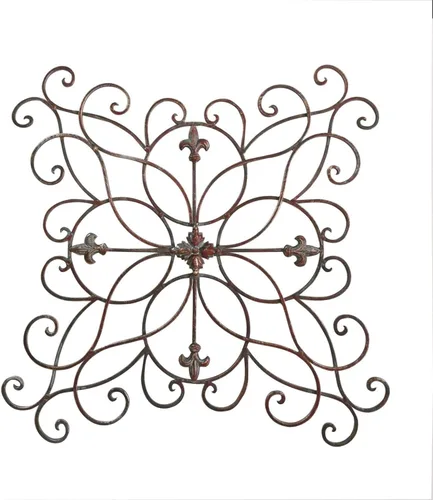 Miniatura 8 de Yamfurga - Estante de exhibición de pared con rejilla de alambre geométrico, organizador de fotos de metal redondo, soporte creativo para colgar