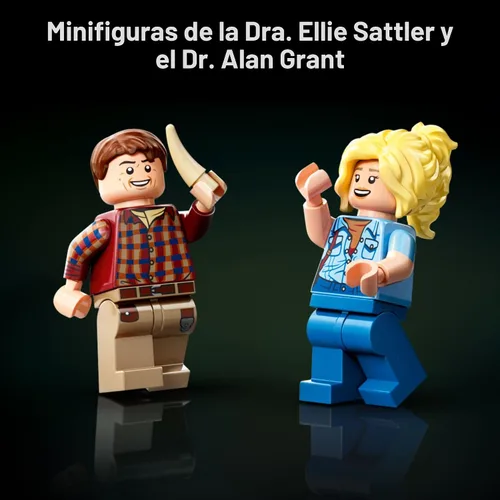 Miniatura 5 de LEGO Jurassic World Dinosaur Fossils: Tyrannosaurus Rex - Juego de construcción para adultos, mayores de 18 años, regalo de dinosaurio para amantes
