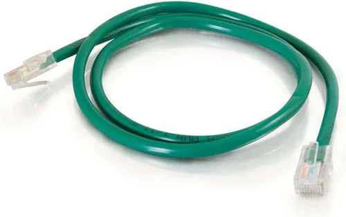 Miniatura 128 de C2G 24494 Cable cruzado Cat5e - Cable de conexión de red sin blindaje sin arranque, naranja (3 pies, 3.0 ft)