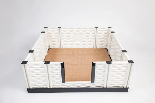 Miniatura 7 de EZwhelp Almohadillas reutilizables para orina de perro, almohadillas de entrenamiento impermeables para perros, lavables y sanitarias, esquinas