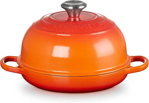 Miniatura 29 de Le Creuset Horno de pan de hierro fundido esmaltado, Cereza Cerise