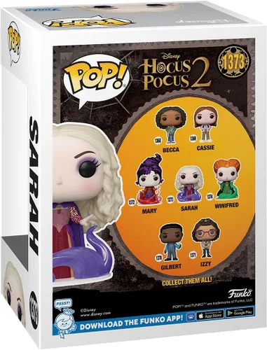 Miniatura 3 de Funko Pop! Disney: Disney Hocus Pocus 2- Sarah Sanderson - Figura de vinilo coleccionable - Idea de regalo - Producto oficial - para niños y adultos