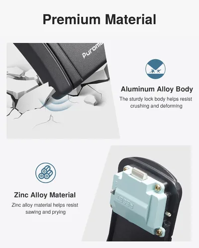 Miniatura 5 de Caja de Seguridad para Llaves Puroma, Caja de Almacenamiento de Llaves con Cerradura de Combinación Montada en Pared para Llaves de Casa, Caja